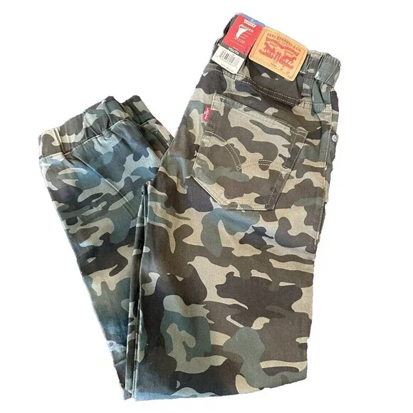 Levi Strauss & Co Youth Camo Jogger Jeans Size 12 Reg Brand NEW with Tags - Picture 7 of 11